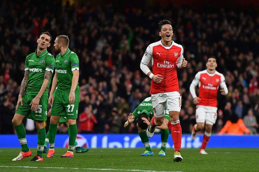 Arsenal – Ludogorets : Les Gunners déroulent
