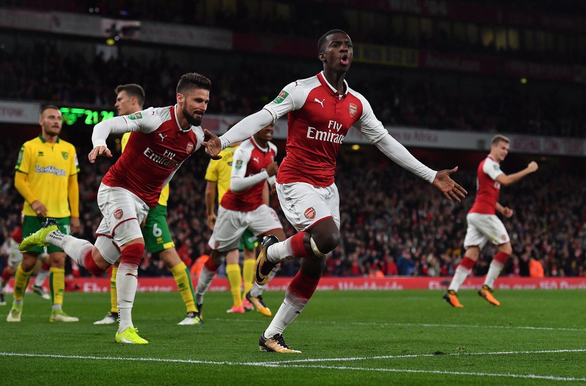 Arsenal-Norwich : Eddie plume les Canaries