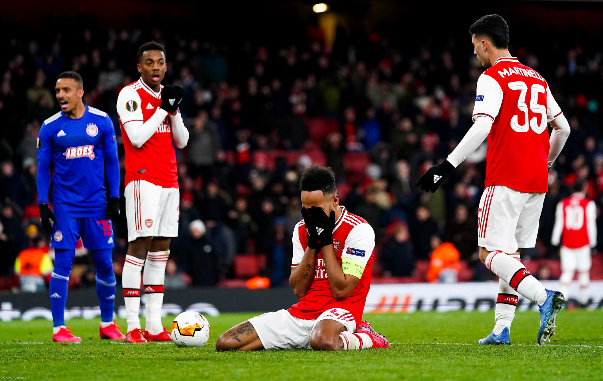 Arsenal – Olympiakos : les notes de la honte
