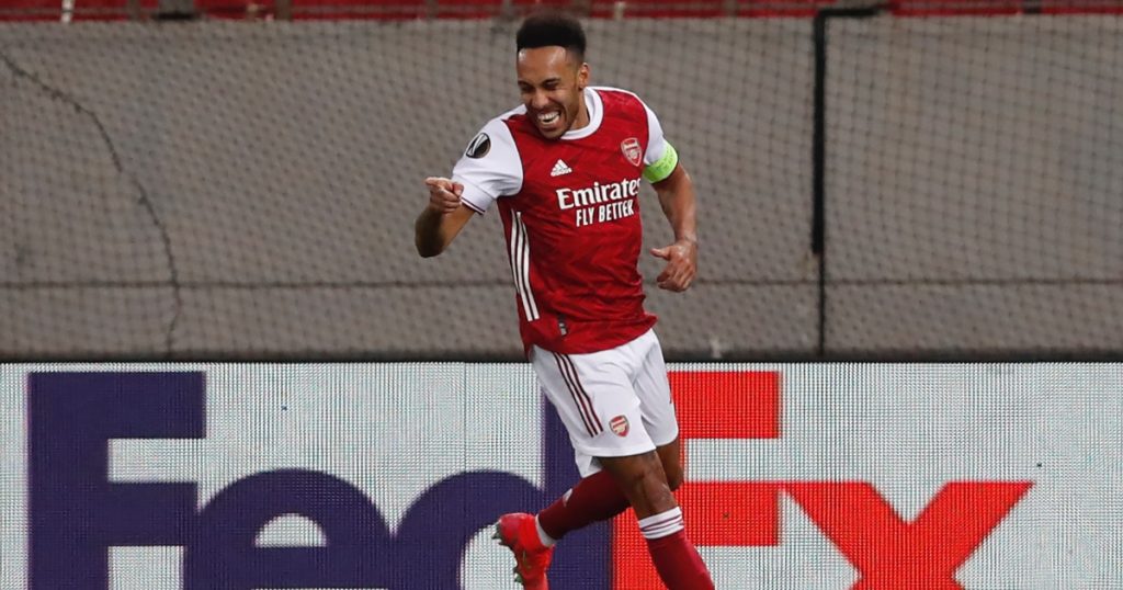 Aubameyang Ligue Europa