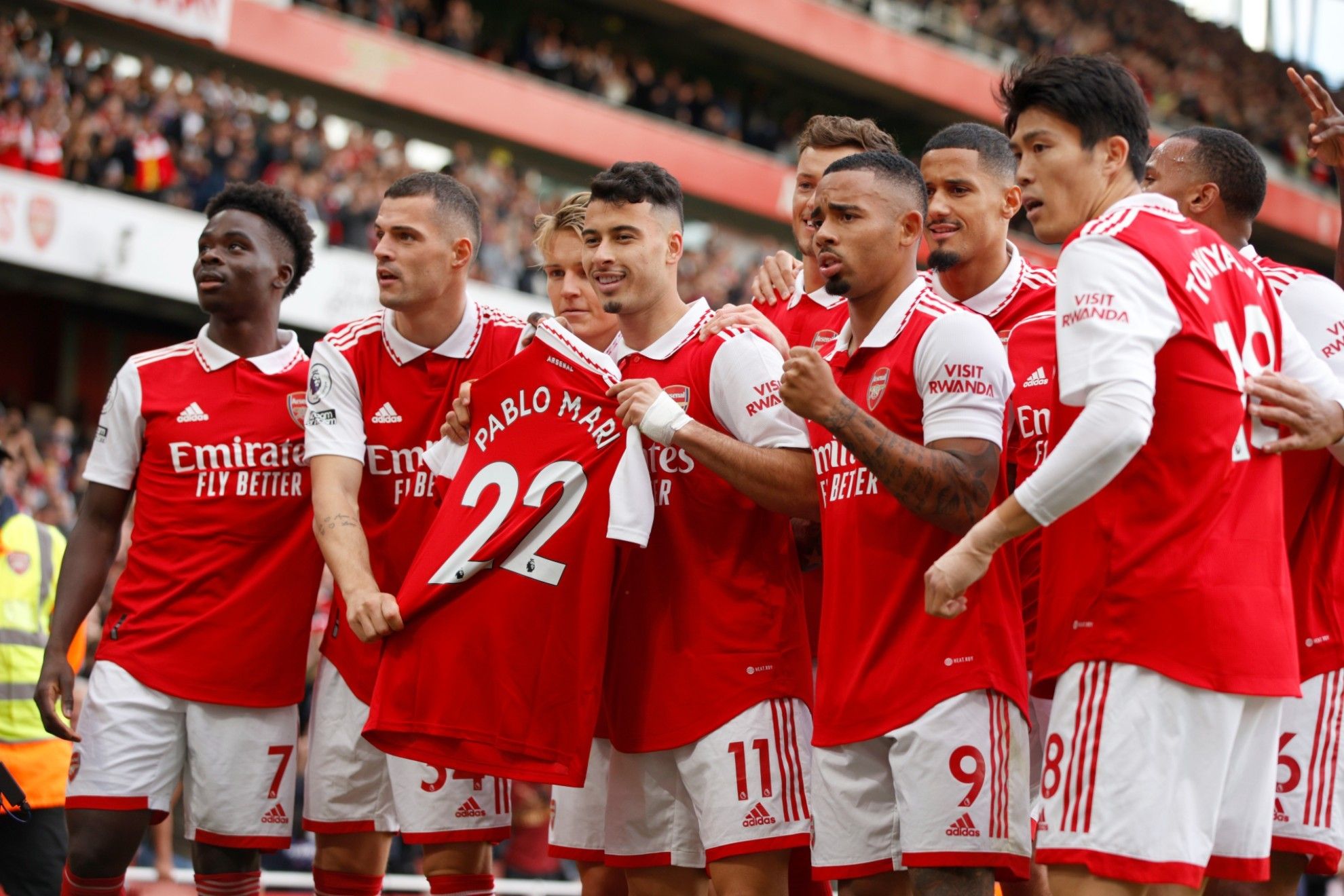 Arsenal 5 – 0 Nottingham Forest : Toujours top of the league !