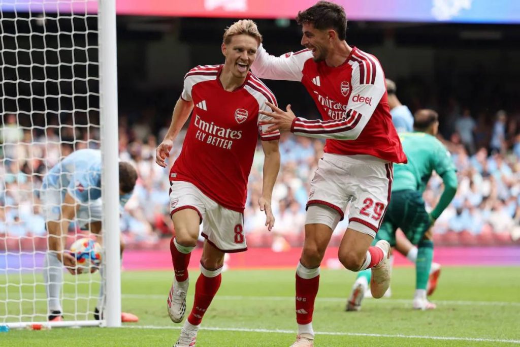 Arsenal Man City notes